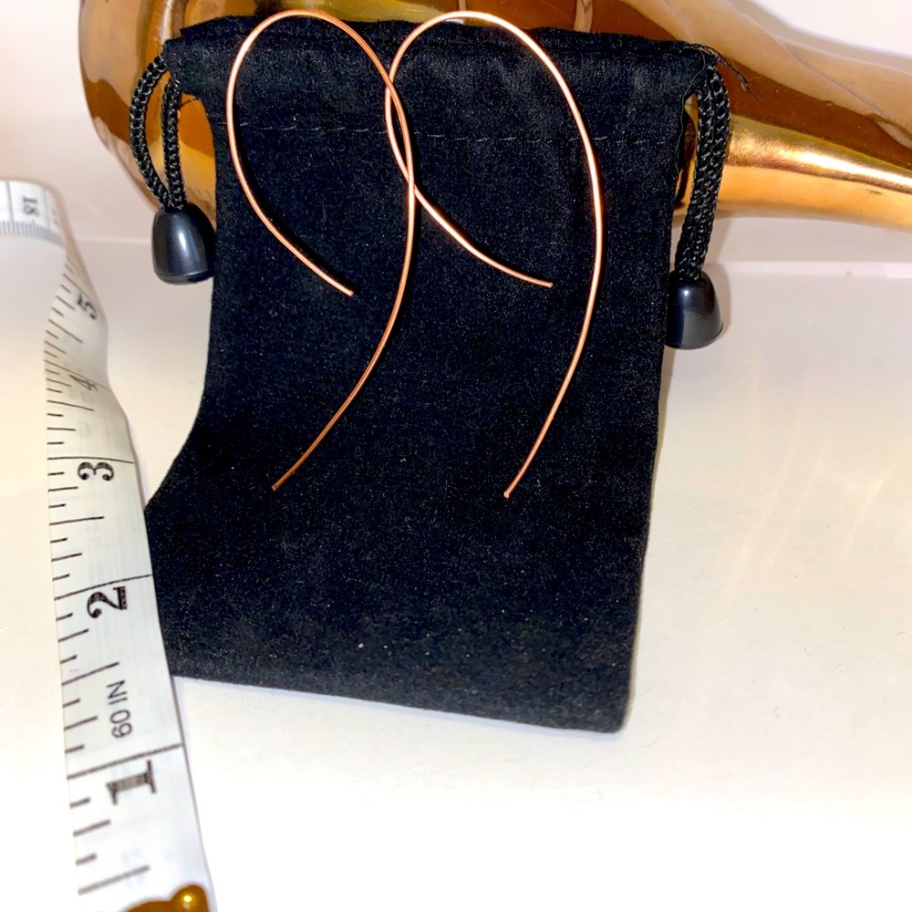 3” wire threader earrings